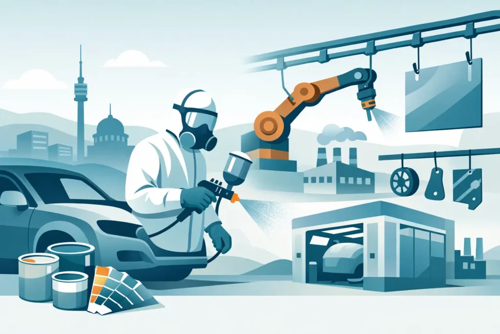 Industrielackierung Wien Niederösterreich richtig planen