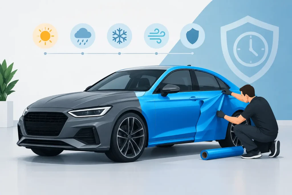 Wie lange hält Fahrzeugfolierung wirklich?