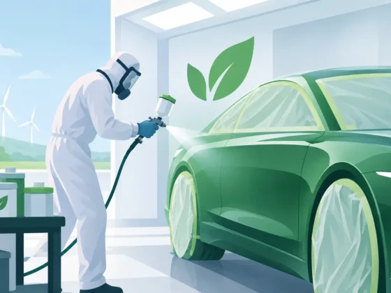 Die Zukunft von emissionsarmen Lackierungen